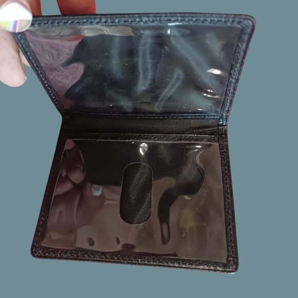 Polo Ralph Lauren Black Leather Bi-Fold Wallet With Box - Picture 9 of 11